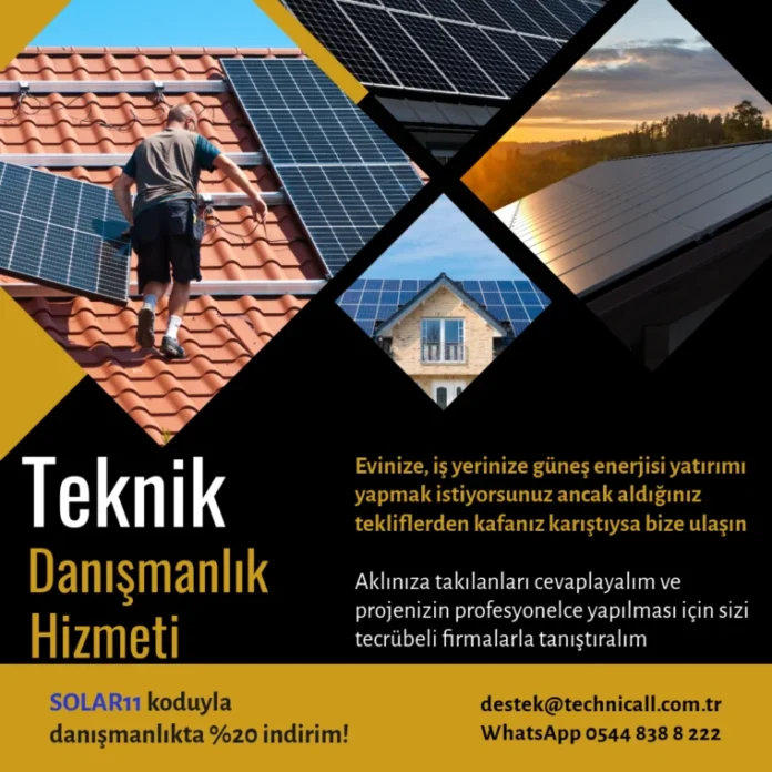 güneş enerjisi teknik danışmanlığı